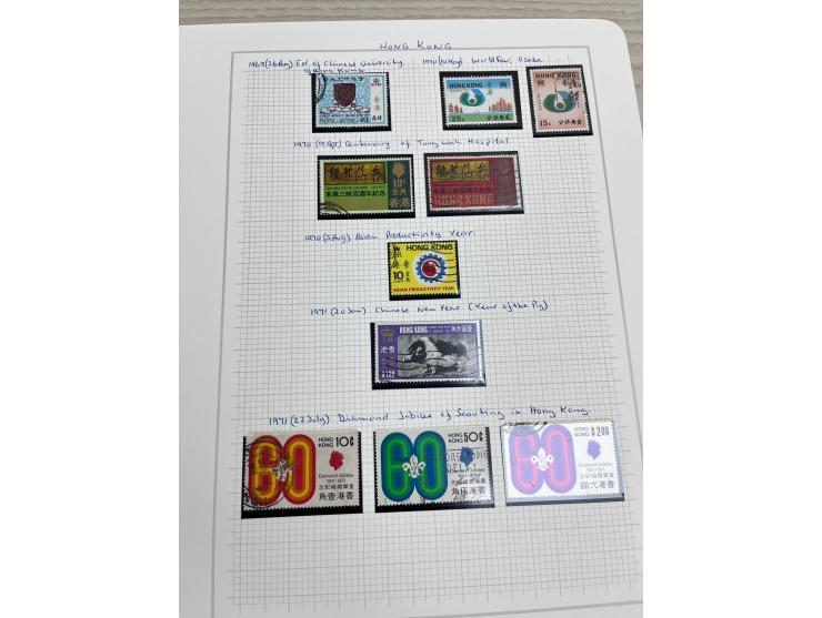 holding on album pages, better including QV used stamp to 96c, KGV Silver Jubilee, KGVI Silver Wedding, etc. Large quantity. 